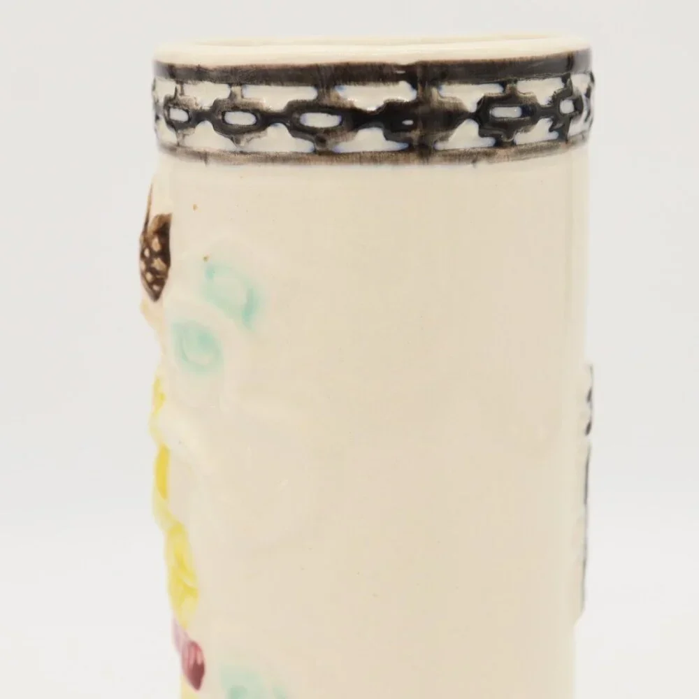 Tiki Mug Orchids of Hawaii DANCING‎ LADY JAPAN Vtg Mid Century Modern